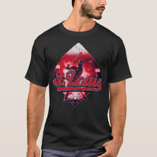 T-shirt Diamant de base-ball de St Louis Design