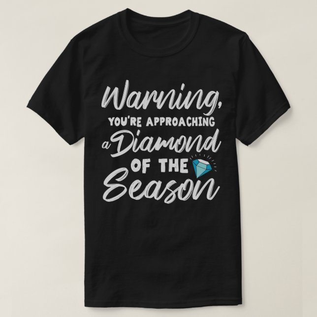 T-shirt Diamant de la Saison (Design devant)