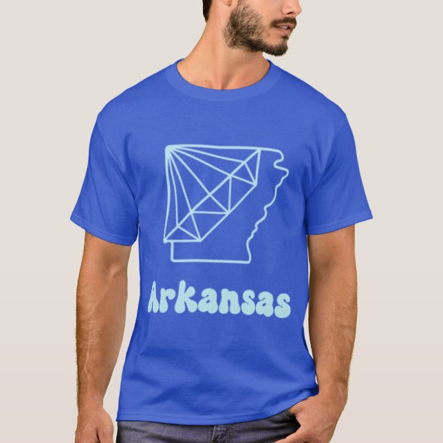 T-shirt Diamant de l'Arkansas (Devant)