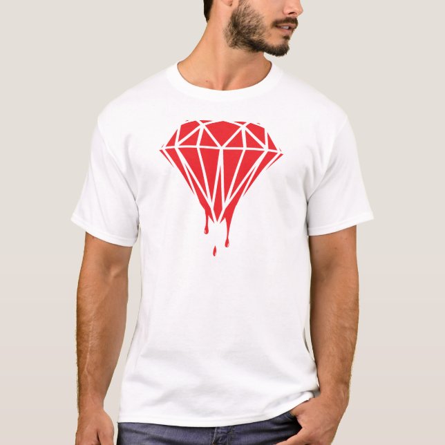 T-shirt Diamant de sang (Devant)