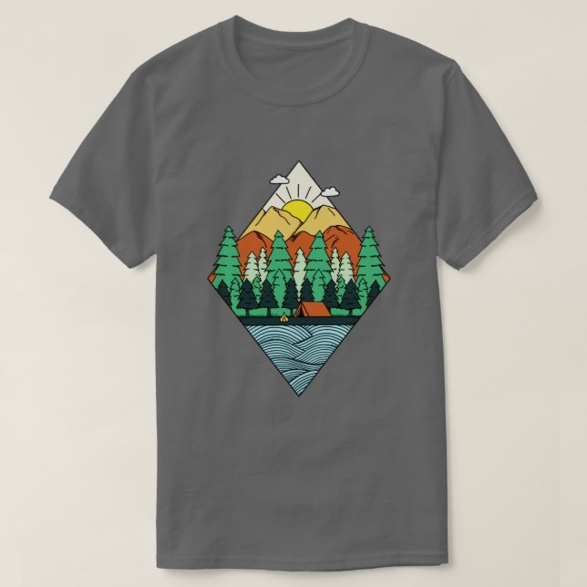 T-shirt Diamant des montagnes (Design devant)