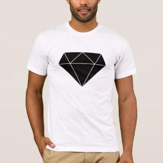 T-shirt diamant noir
