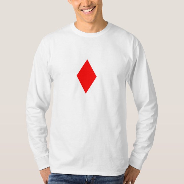 T-shirt Diamant rouge (Devant)