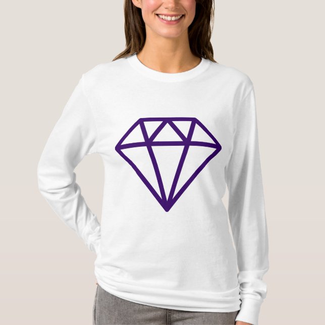 T-shirt Diamant simple (Devant)