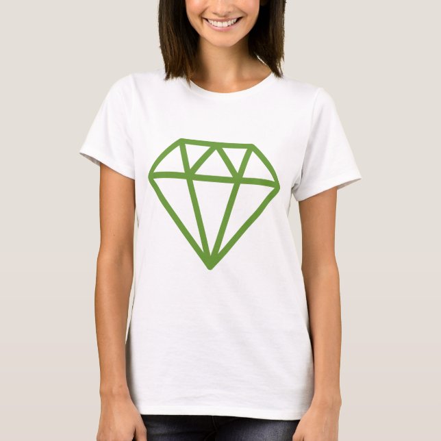 T-shirt Diamant simple (Devant)