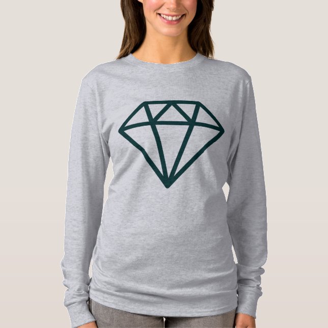 T-shirt Diamant simple (Devant)