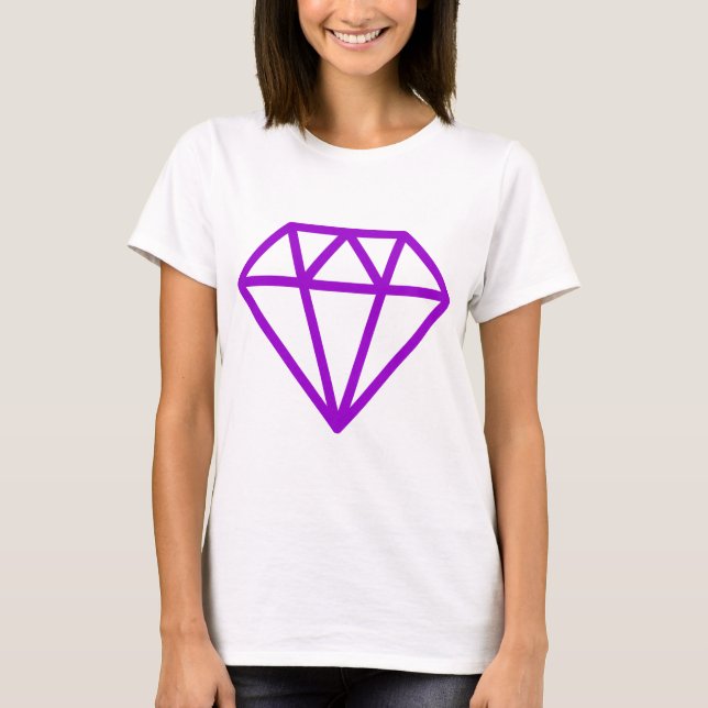 T-shirt Diamant simple (Devant)