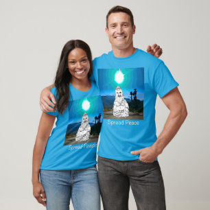 T-shirt Diamante Luz Artiste-Portrait