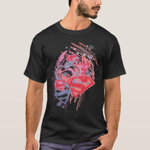 T-shirt Diamants et lèvres de Supergirl