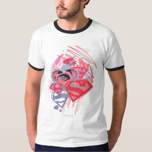 T-shirt Diamants et lèvres de Supergirl