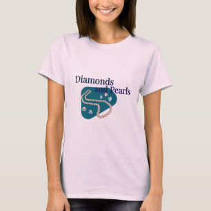 T-shirt Diamants et perles