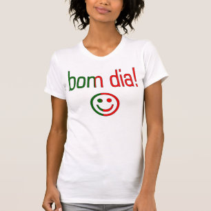 T-shirt Diamètre de Bom ! Couleurs de drapeau du Portugal