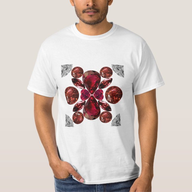 T-shirt Diamond et Ruby (Devant)