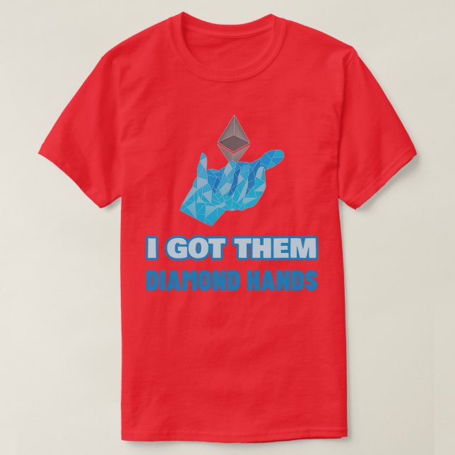 T-shirt Diamond Hands Daytrader conception de chemise (Design devant)