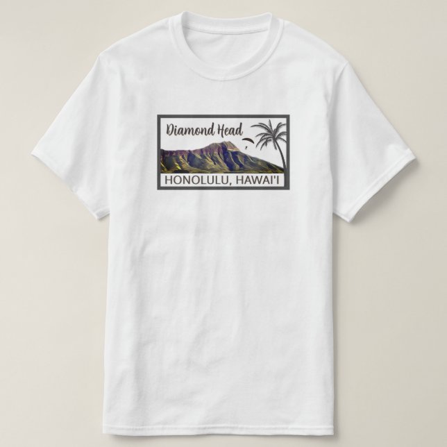 T-shirt - Diamond Head - Hawai'i (Design devant)