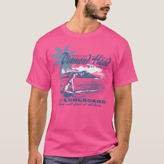 T-shirt Diamond Head Hawaii (Devant)