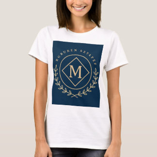 T-shirt Diamond Monogram Circle