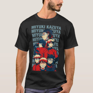 T-shirt Diamond No Ace Miyuki Kazuya Catcher