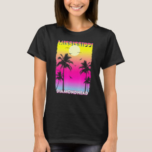 T-shirt Diamondhead Mississippi Ms Summer Sunset Vintage