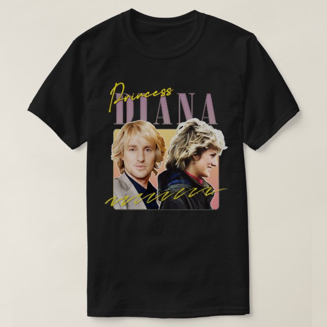 T-shirt Diana 80s rétro Mème esthétique (Design devant)