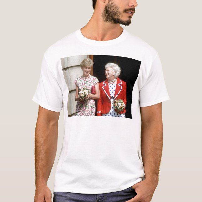 T-shirt Diana-Barbara Bush (Devant)
