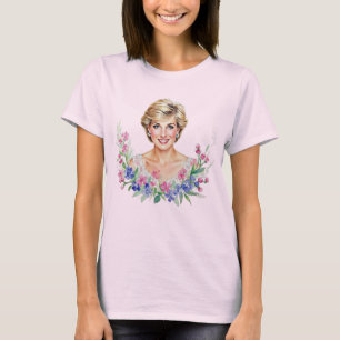 T-shirt Diana, princesse d'Angleterre, princesse de Galles