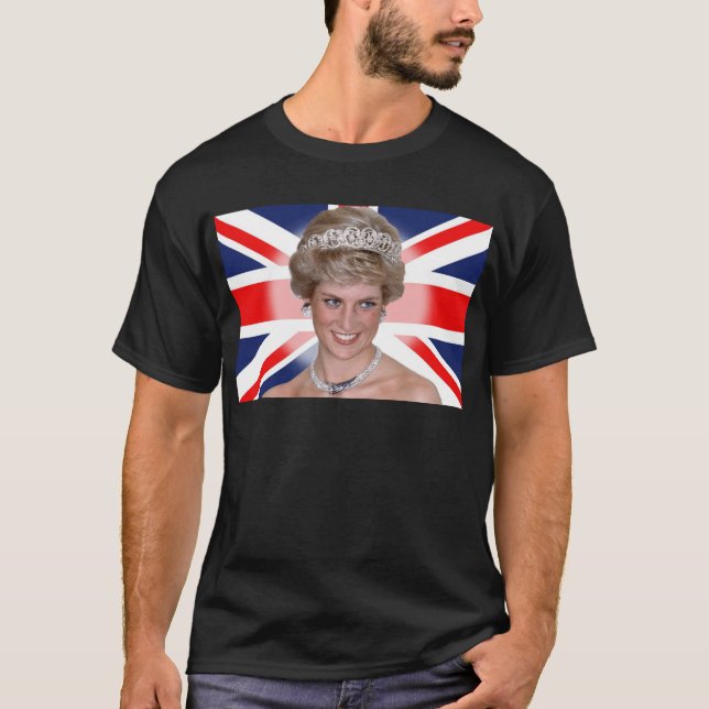 T-shirt Diana Union Jack (Devant)