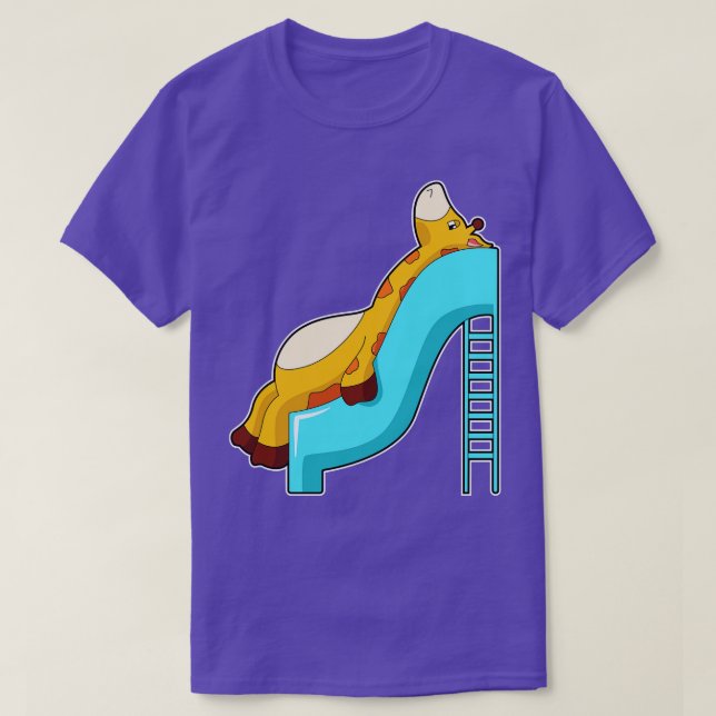T-shirt Diapositive Giraffe (Design devant)