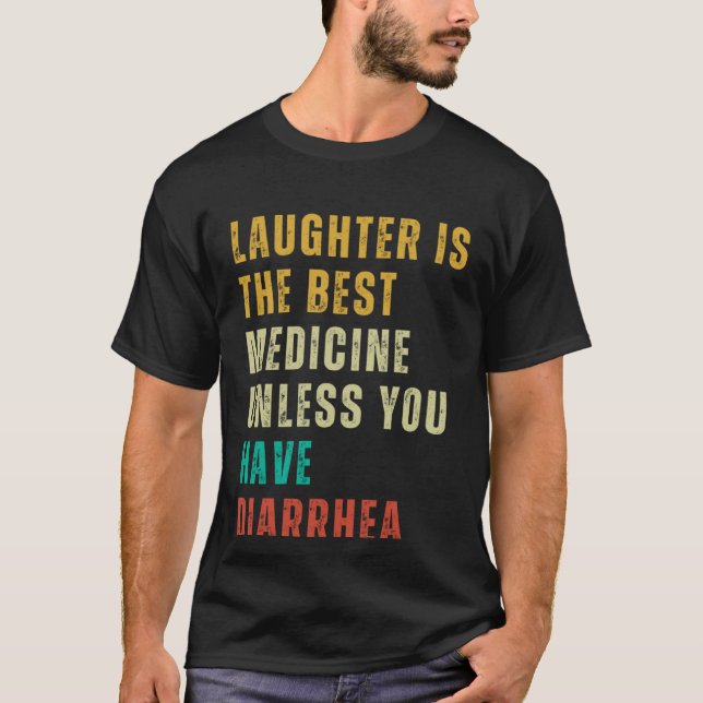T-shirt Diarrhea  Post Surgery Gag  Get Well Soon (Devant)