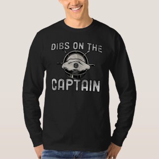 T-shirt Dibs Rétro sur Le Capitaine Femme du Capitaine C
