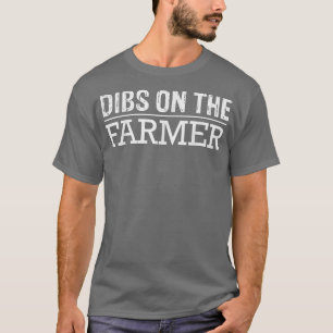 T-shirt Dibs Sur La Ferme Agricole Épouses Fermières Épous
