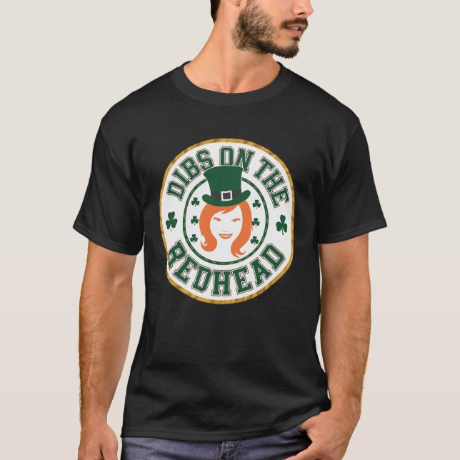 T-SHIRT DIBS SUR LA TÊTE REDHEAD (Devant)