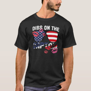 T-shirt Dibs sur le capitaine capitaine épouse 2
