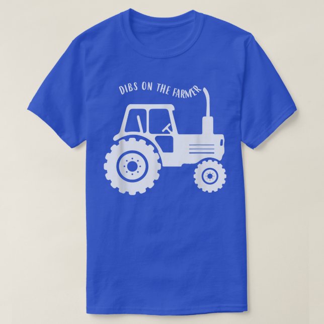 T-shirt Dibs Sur Le Fermier Western Farm Girl Country Farm (Design devant)