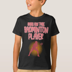 T-shirt Dibs Sur Le Joueur Badminton Navette Entraîneur Gr