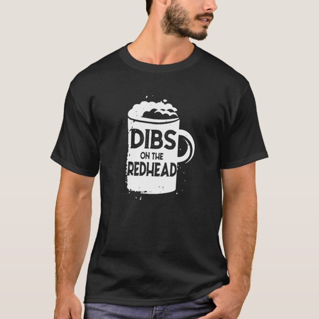 T-shirt Dibs Sur Le Jour de la Saint Patrick De Chemise À  (Devant)