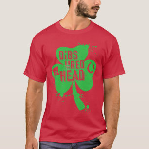 T-shirt Dibs Sur Le Jour de la Saint Patrick Redhead 2020 