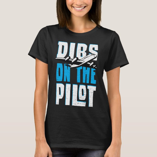 T-shirt Dibs Sur Le Pilote - Pilote (Devant)