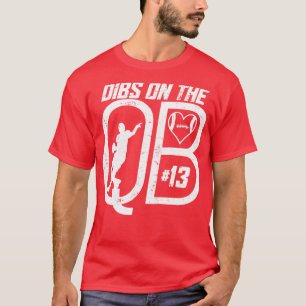 T-SHIRT DIBS SUR LE TRIBUNAL 13 LOVE FOOTBALL NUMÉRO 13