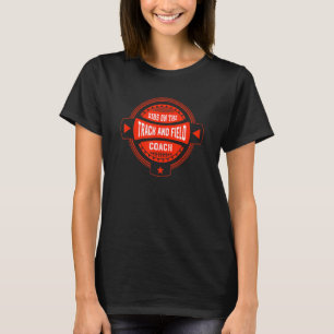 T-shirt Dibs sur les citations de l'entraîneur d'athlétism