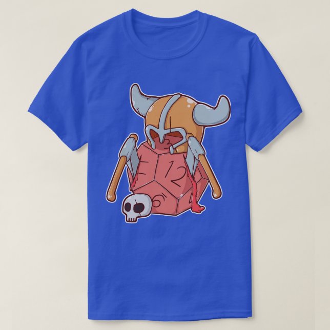 T-shirt Dice de succès barbare (Design devant)