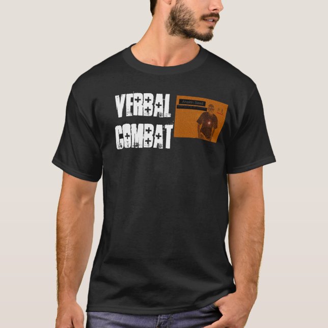 T-shirt Dicipline est honneur, combat verbal (Devant)
