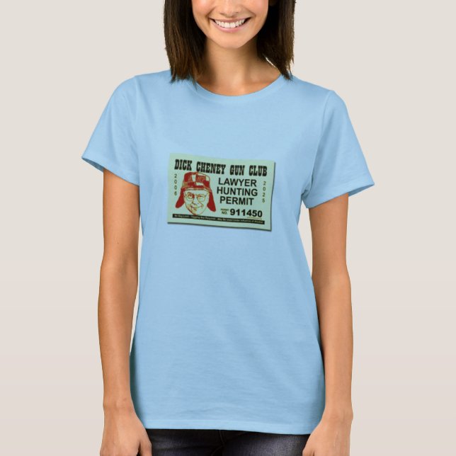 T-shirt Dick Cheney (Devant)