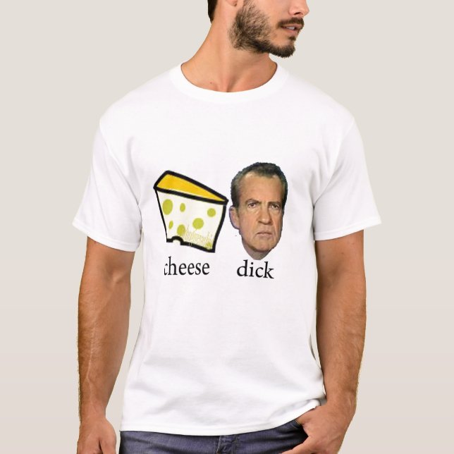 T-shirt dick de fromage (Devant)