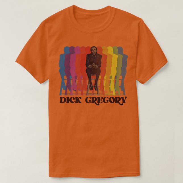 T-shirt Dick Gregory Fade Hommage (Design devant)