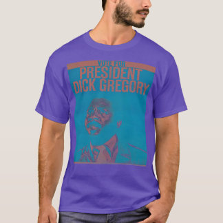 T-shirt Dick Gregory Pour La Nostalgie Électorale De 1968