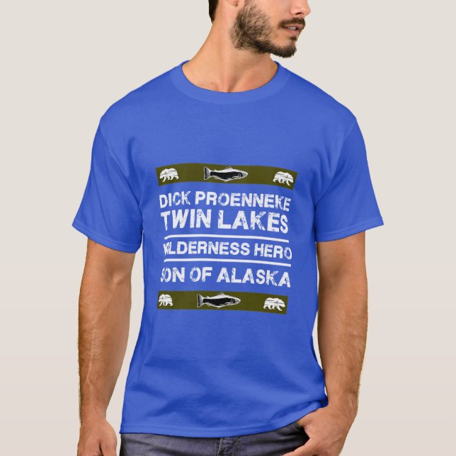T-shirt Dick Proenneke Dick Proenneke Twin Lake He (Devant)