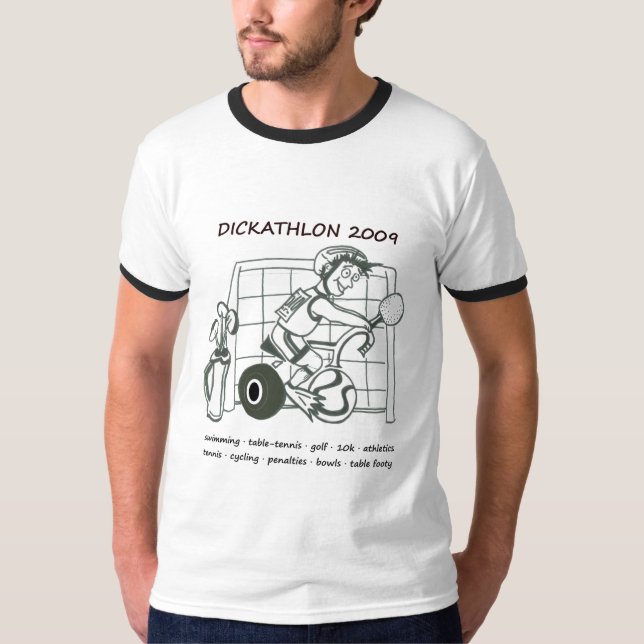 T-shirt Dickathlon 2009 (Devant)