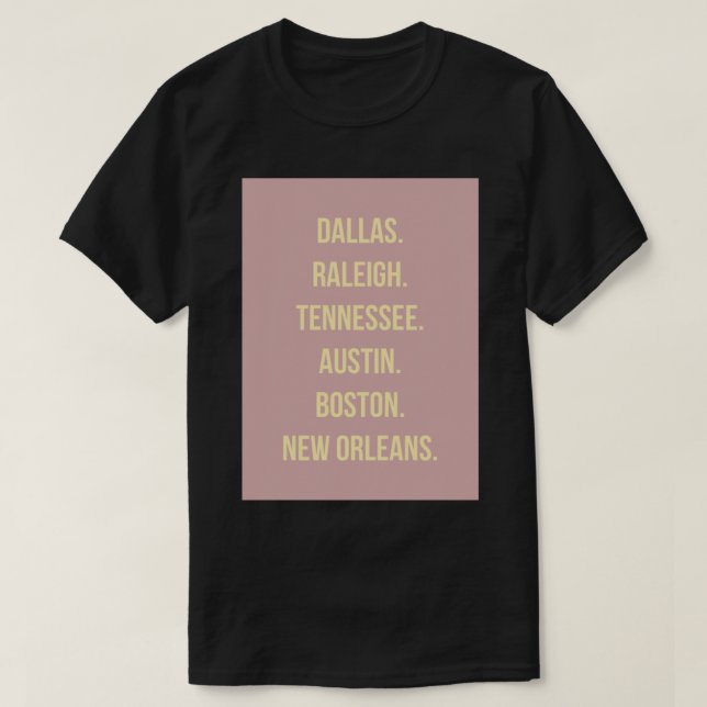 T-shirt Dicked Down in Dallas by Trey Lewis  Sticker (Design devant)
