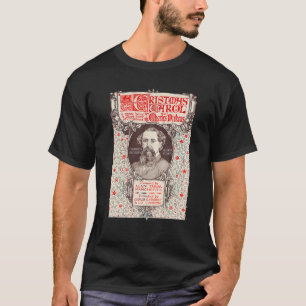 T-shirt Dickens Scrooge Noël Carol Vintage Noël